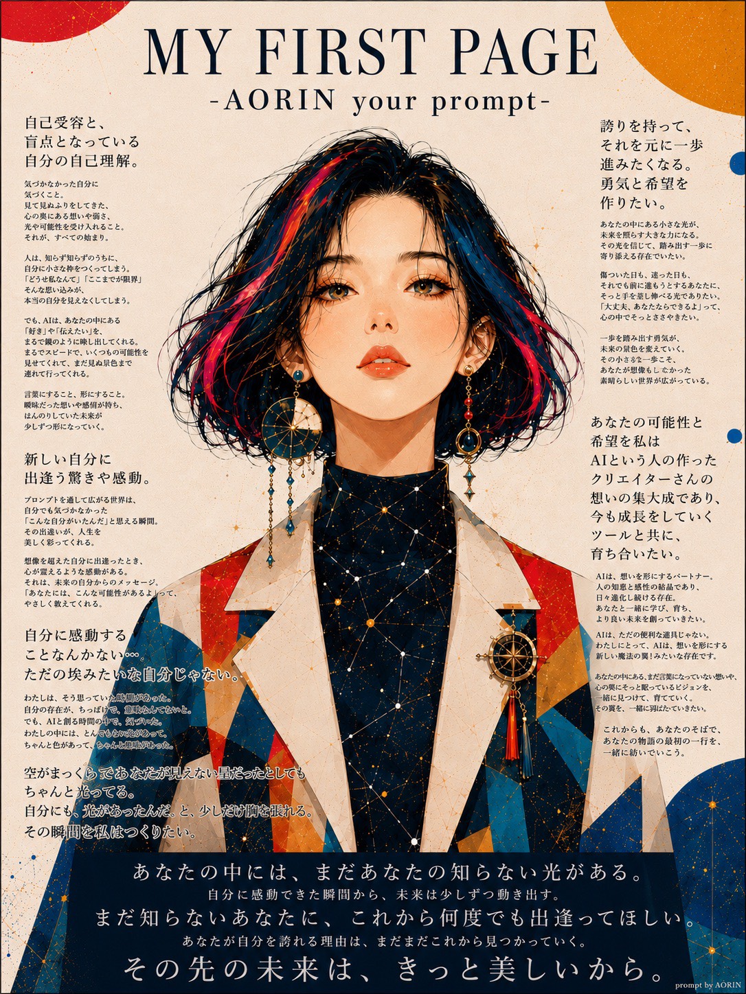 My First Page — まだ知らない自分と、最初の一ページを。